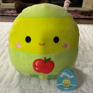 Squishmallow Jean the Apple Juice Squishdate 04/01/2022